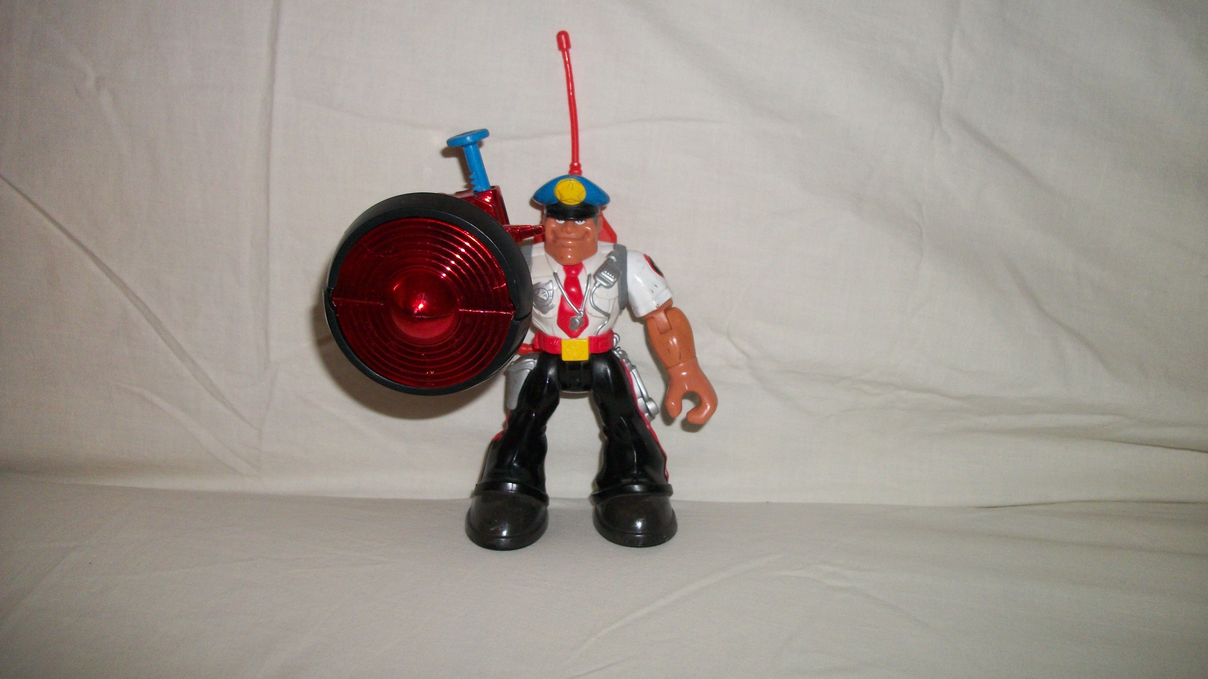 Rescue Heroes Blaze Buster Sergeant Siren Police Officer Action Figure