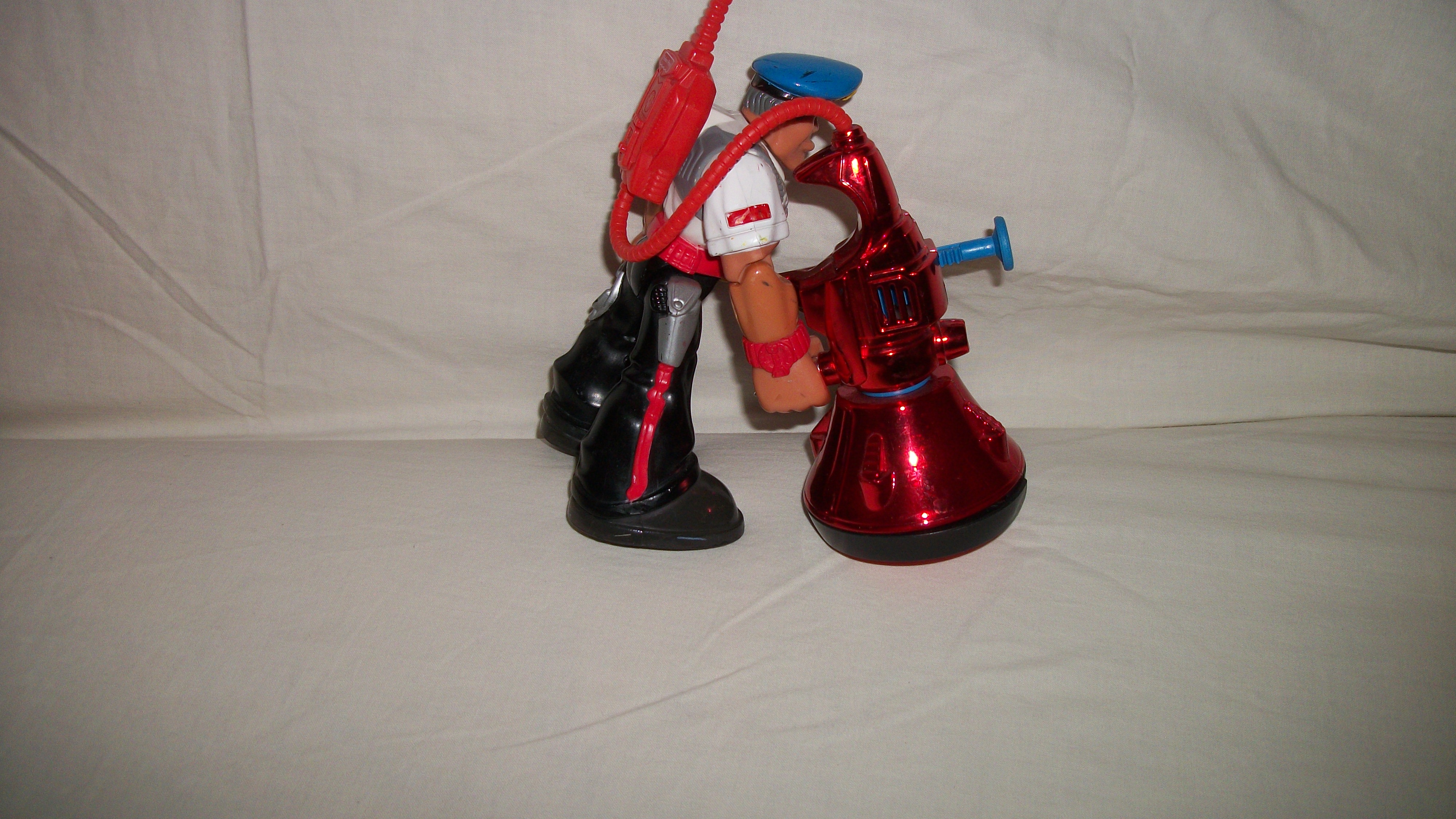 Rescue Heroes Blaze Buster Sergeant Siren Police Officer Action Figure - Image 2