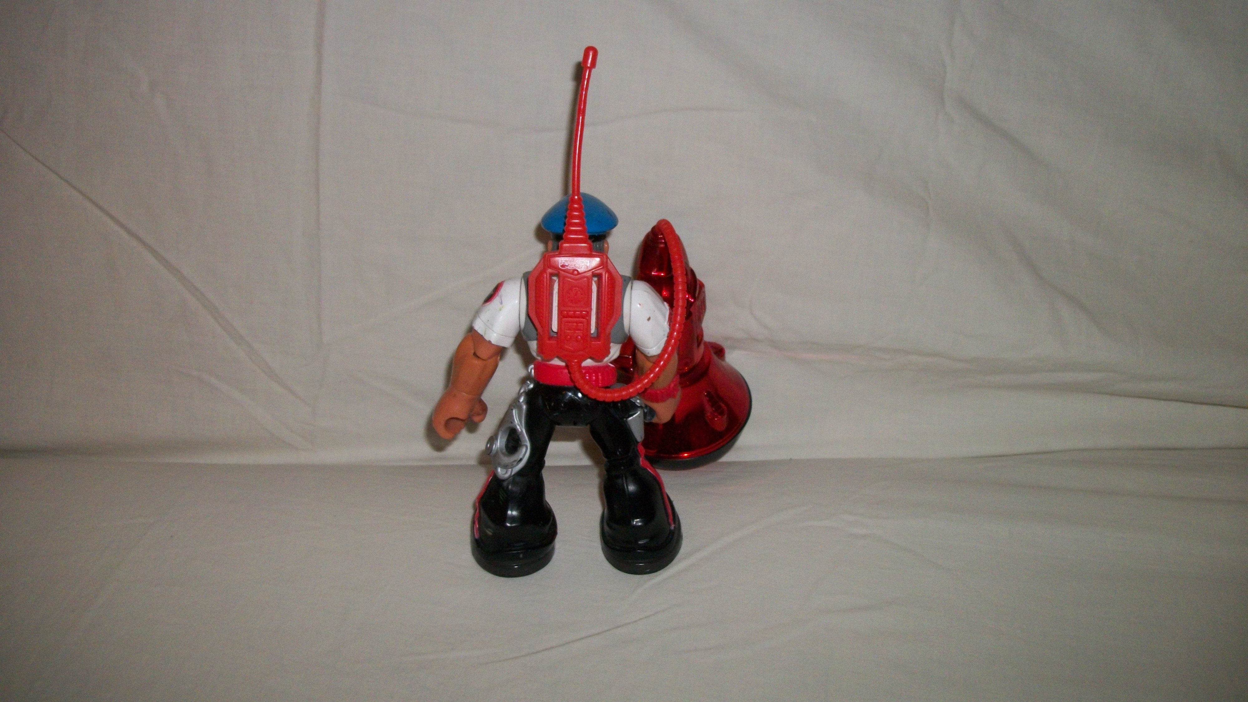 Rescue Heroes Blaze Buster Sergeant Siren Police Officer Action Figure - Image 3