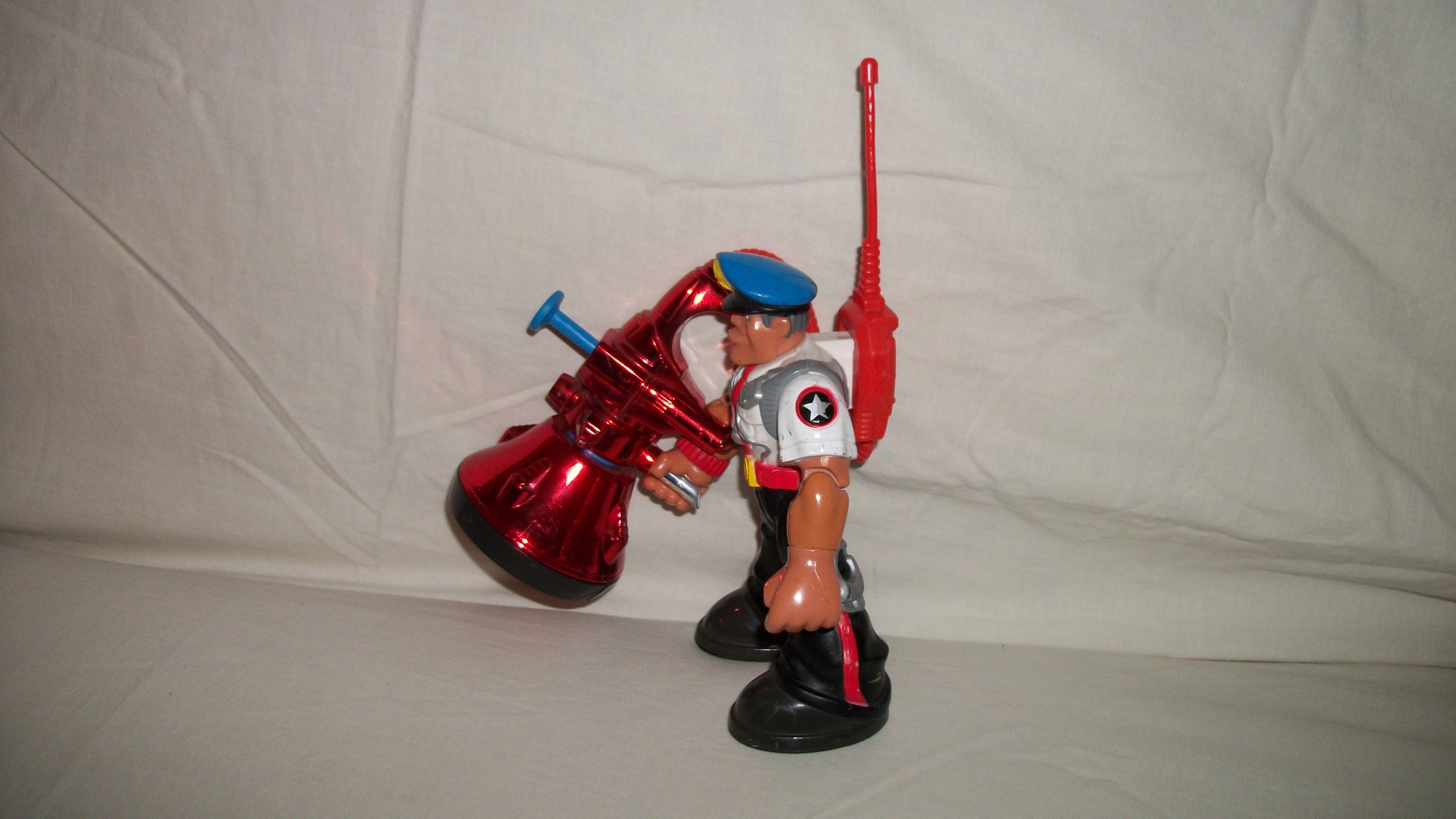 Rescue Heroes Blaze Buster Sergeant Siren Police Officer Action Figure - Image 4