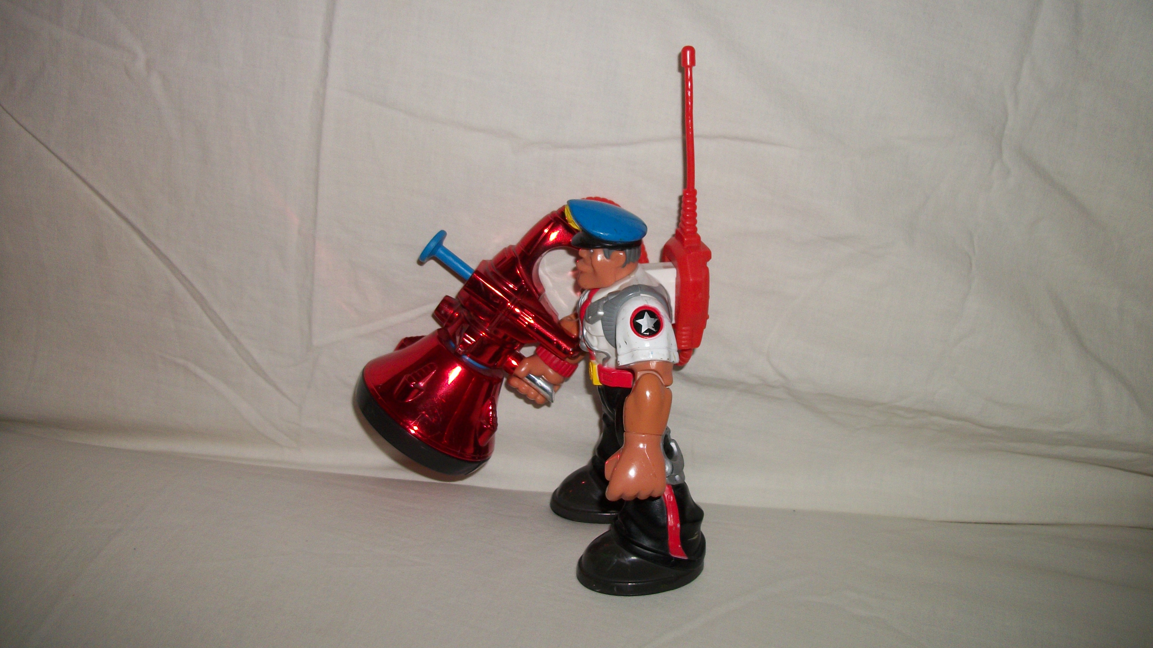 Rescue Heroes Blaze Buster Sergeant Siren Police Officer Action Figure - Image 4