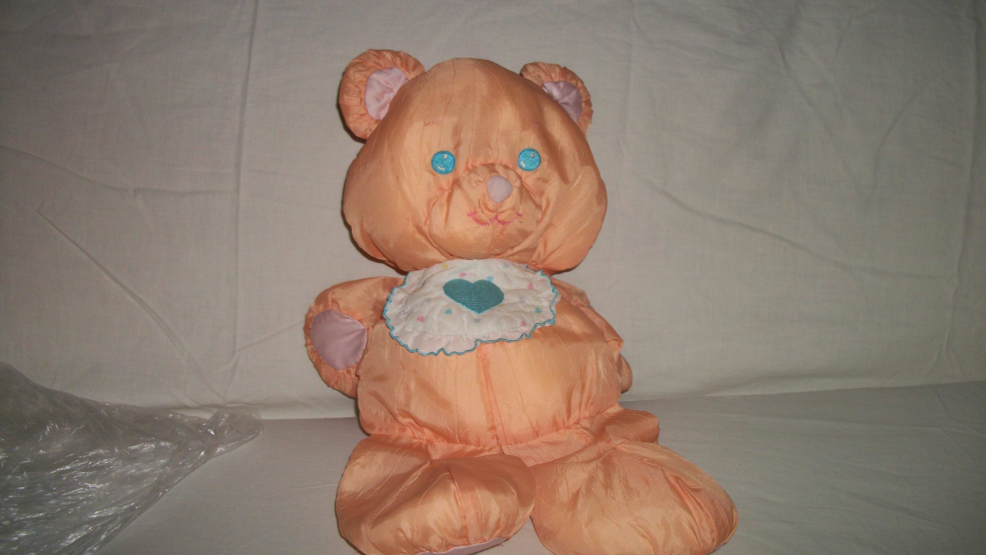 RARE 1989 Fisher Price Teddy Bear Puffalump (1370)