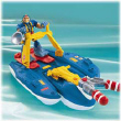 Vintage 1999 Rescue Heroes Quick response Watercraft Blue